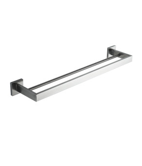 Вешалка для полотенец VBI JUPITER NICKEL двойная (VBI-040608NI)