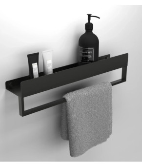 Полка для ванны REA SF01 60 BLACK MATT   (REA-06002)