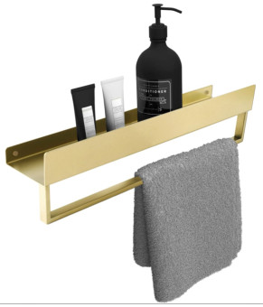 Полка для ванны REA SF01 60 BRUSHED GOLD (REA-06003)