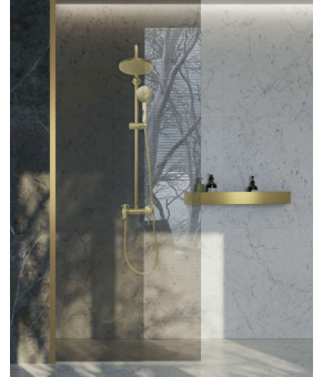 Полка для ванны REA SF02 60 BRUSHED GOLD (REA-06011)