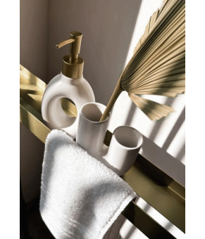 Полка для ванны REA SF02 60 BRUSHED GOLD (REA-06011)