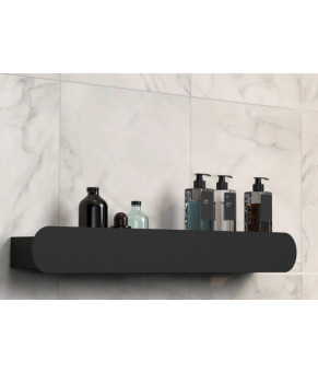 Полка для ванны REA SF03 45 BLACK MATT   (REA-06006)