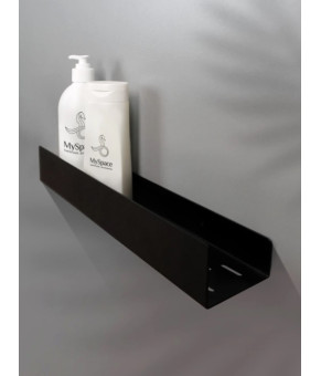 Полка для ванны REA SF04 60 BLACK MATT   (REA-06004)