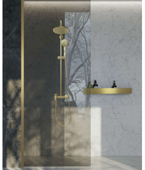 Полка для ванны REA SF04 60 BRUSHED GOLD (REA-06005)