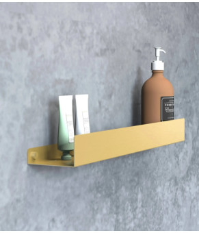 Полка для ванны REA SF04 60 BRUSHED GOLD (REA-06005)
