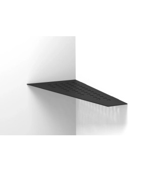 Угловая полка для ванны REA SF05 30 BLACK MATT   (REA-06014)