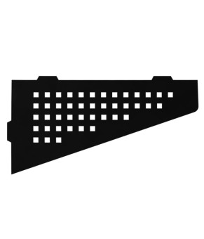 Угловая полка для ванны REA SF05 30 BLACK MATT   (REA-06014)