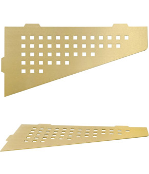 Угловая полка для ванны REA SF05 30 BRUSHED GOLD (REA-06015)