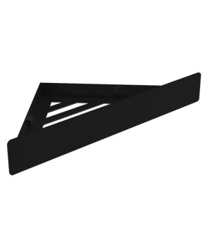 Угловая полка для ванны REA SF07 28 BLACK MATT   (REA-06012)