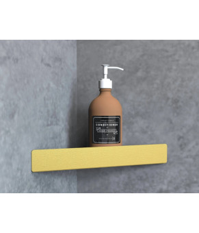 Угловая полка для ванны REA SF07 28 BRUSHED GOLD (REA-06013)