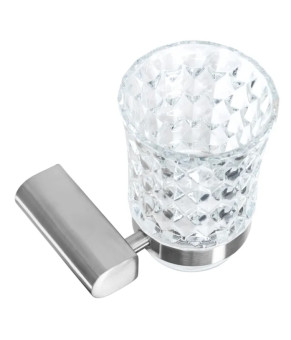 Стакан для зубных щеток REA 322224 NICKEL BRUSHED * (REA-77036)