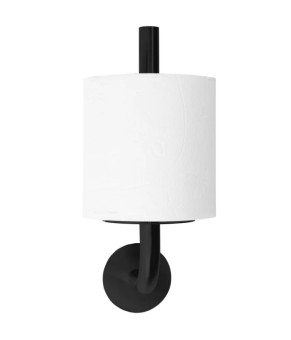 Держатель для туалетной бумаги REA 322220A BLACK черный *  (REA-77102)