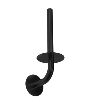 Держатель для туалетной бумаги REA 322220A BLACK черный *  (REA-77102)
