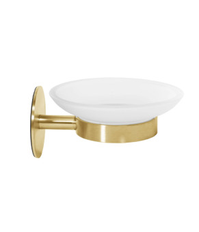 Мыльница REA 322218B BRUSHED GOLD * (REA-77054)