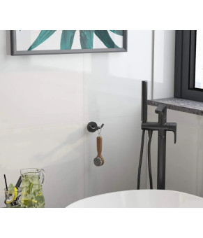 Крючок для полотенец REA 332914A MIST 02 BLACK (REA-06901)