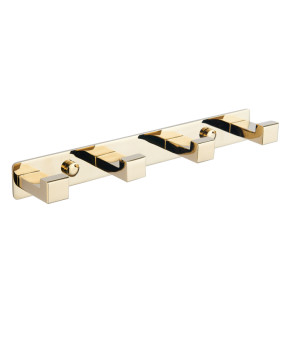 Крючок для полотенец VBI QUADRO GOLD четверной (VBI-049704GL)