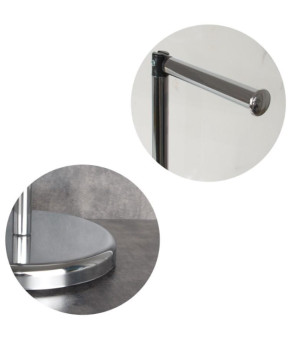 Стойка держатель для туалетной бумаги YOKA SP5 CHROME хром * (P.SP52)