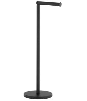 Стойка держатель для туалетной бумаги YOKA P.SP52 BLACK черная * (P.SP52-BLK)