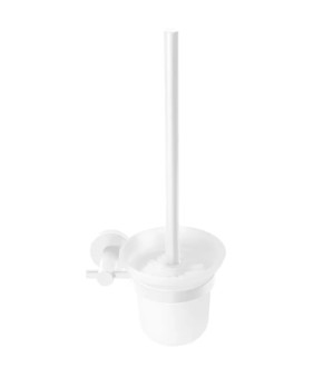 Ёршик для унитаза REA 322234B WHITE * (REA-77101)
