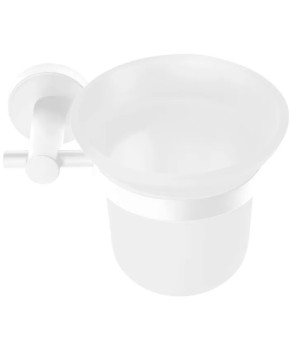 Ёршик для унитаза REA 322234B WHITE * (REA-77101)