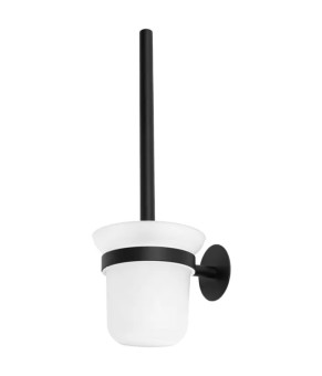 Ёршик для унитаза REA 322222A BLACK * (REA-77013)