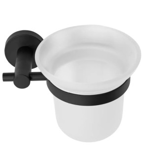 Ёршик для унитаза REA 322234C BLACK  (REA-77103)