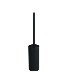 Ёршик для унитаза напольный VBI ROUND BLACK (VBI-040020BL)