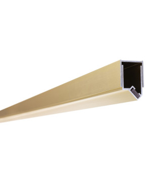 Магнитный профиль REA HUGO BRUSHED GOLD золотой матовый  (REA-K7771)