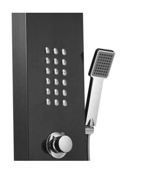 Душевая панель Epelli Mega Shower Square Nero 03