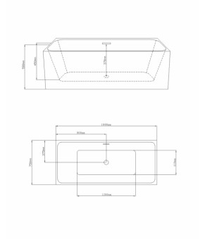 Ванна AquaStream ALDO Mare ELLADE 180