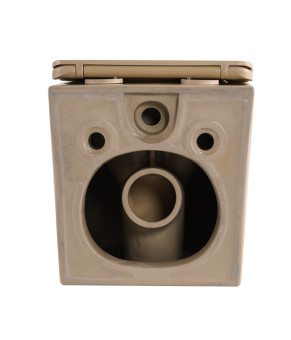 Унітаз підвісний Tern Ultra Quiet 490×365×325 мм, Beige, з сидінням Slim Duroplast / Soft-close / Quick Release QT17332303ASSB Qtap