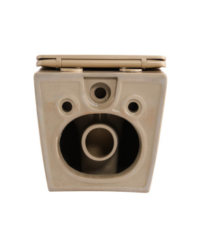 Унітаз підвісний Robin Ultra Quiet 490×365×325 мм, Beige, з сидінням Slim Duroplast / Soft-close / Quick Release QT13332381АSSB Qtap
