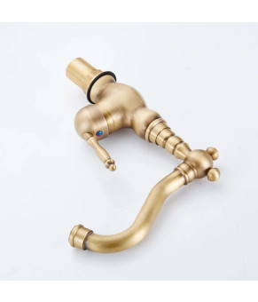 Смеситель для умывальника Epelli Retro Bronze Compatto