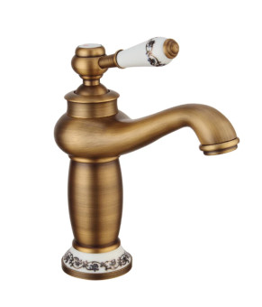 Смеситель для умивальника Epelli Deco Style Retro Bronze
