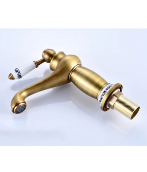 Смеситель для умивальника Epelli Deco Style Retro Bronze