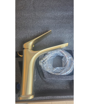 Смеситель для умивальника мат золото Epelli Tremezzo Brushed gold