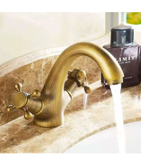 Смеситель для умывальника бронза Epelli Deco Rubinetti Bronze 01