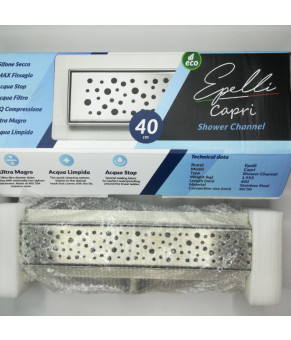 Трап душевой линейный Epelli Capri 40 см