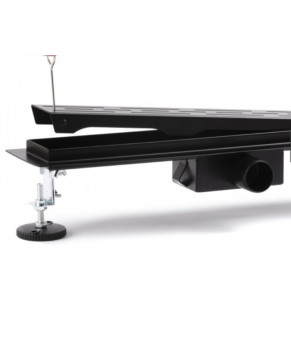 Трап душевой чёрный Epelli Neo Pro Classic 90 cm
