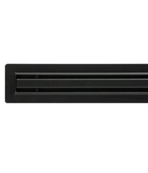Трап для душа из нержавейки Epelli slim black 100 cm