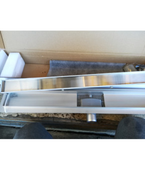 Трап для душа с сухим затвором Epelli Piastrella 90 cm (PST-900)