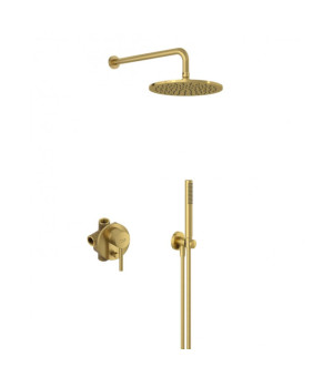 Душова система 7 в 1 Bozz 38736N076 Brushed gold Kludi