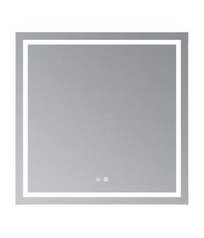 Настенное зеркало Qtap Mideya MI1 (800×800 мм) с LED-подсветкой QT2078NCF808048477