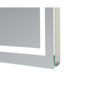 Настенное зеркало Qtap Mideya MI1 (800×800 мм) с LED-подсветкой QT2078NCF808048477