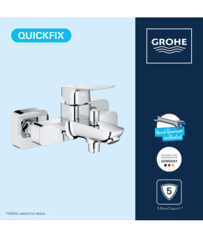 Змішувач для ванни Grohe QuickFix Dice BF101872VC