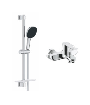 Змішувач для ванни Grohe QuickFix Get з душевою стійкою Vitalio Comfort 110 3288726929