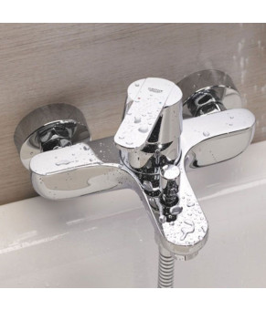 Змішувач для ванни Grohe QuickFix Get з душевою стійкою Vitalio Comfort 110 3288726929