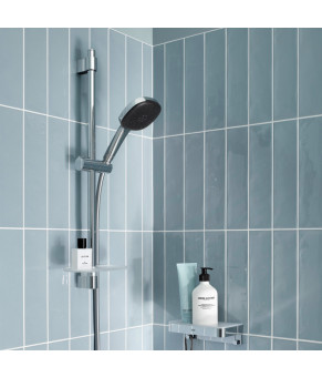 Змішувач для ванни Grohe QuickFix Get з душевою стійкою Vitalio Comfort 110 3288726929
