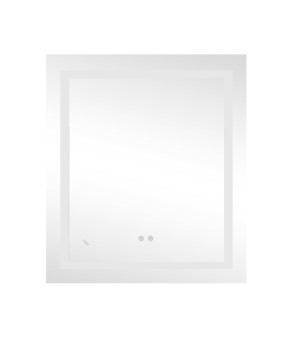 Дзеркало Lidz Kubis 700х800 з LED-підсвічуванням Touch, з антизапотіванням, з димером, рег. яскравості LD78LF9048070 (SD00052333)
