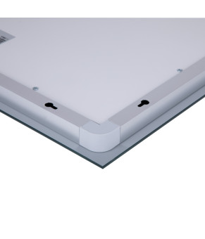 Дзеркало Lidz Kubis 500х800 з LED-підсвічуванням Touch, з антизапотіванням, з димером, рег. яскравості LD78LF9365080 (SD00052334)